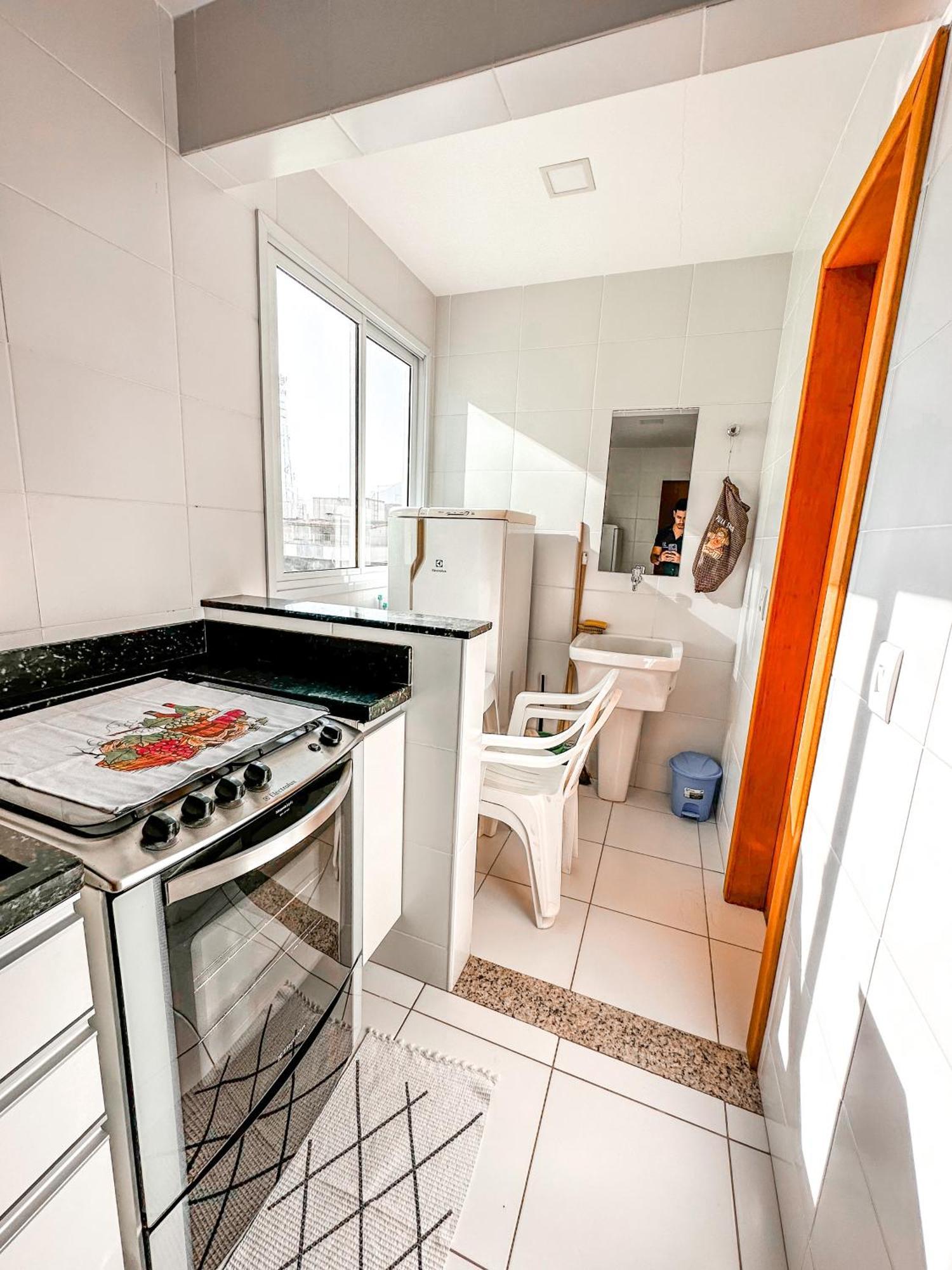 Apt Na Praia Do Morro,2 Quadras Do Mar,Com Garagem Guarapari Exteriör bild